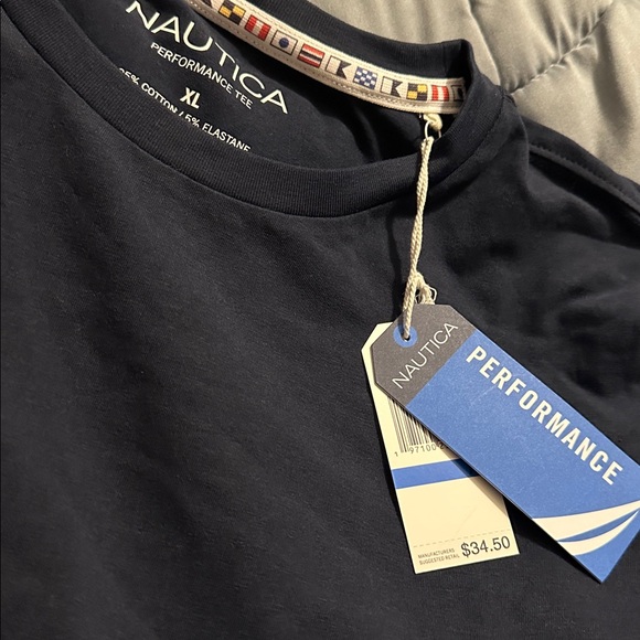 Nautica Men's Navy Short Sleeve Tee - Picture 2 of 3